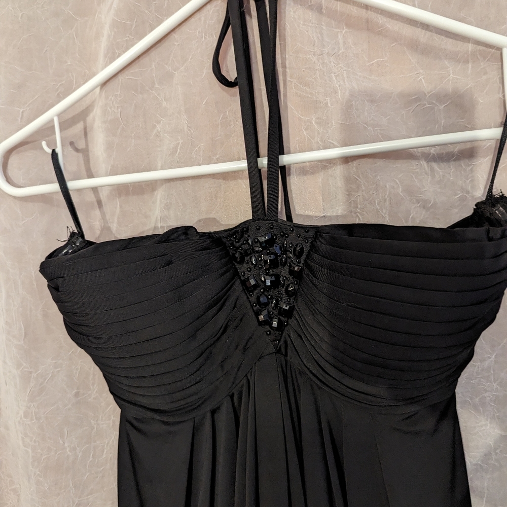 Black strapless Aggie dress size S